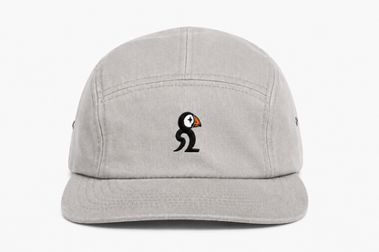 Puffin 5 Panel Cap — Stone